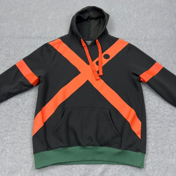 My Hero Academia Hot Topic Hoodie Mens Medium Katsuki Bakugo Anime Cosplay Manga - Picture 1 of 10